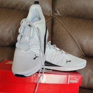 White soft foam puma